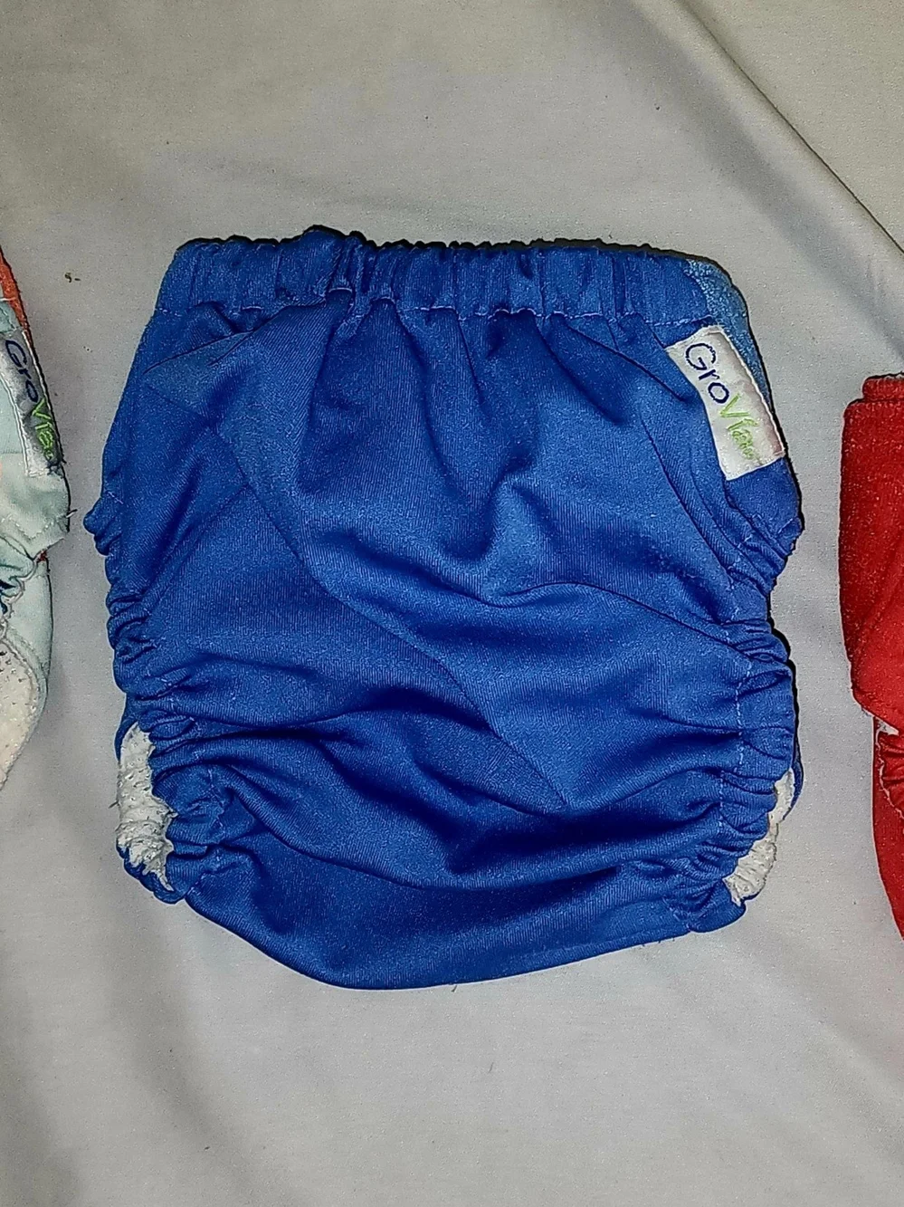 Reusable Blue Kids Cloth Diaper Cover - Unsigned Brand